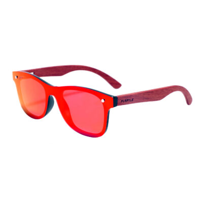 Napa 1504M-5 WFR Classic Polarized Mirrored Sunglasses Red