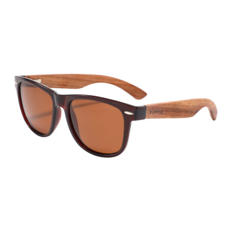 Purpyle LODI 1501-2 WFR CLASSIC POLARIZED TINTED SUNGLASSES BROWN