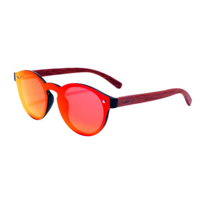 Palo Alto 1502M-5 WFR Polarized Mirrored Sunglasses Fire Red