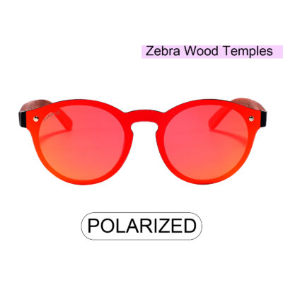Palo Alto 1502M-5 WFR Polarized Mirrored Sunglasses Fire Red 3