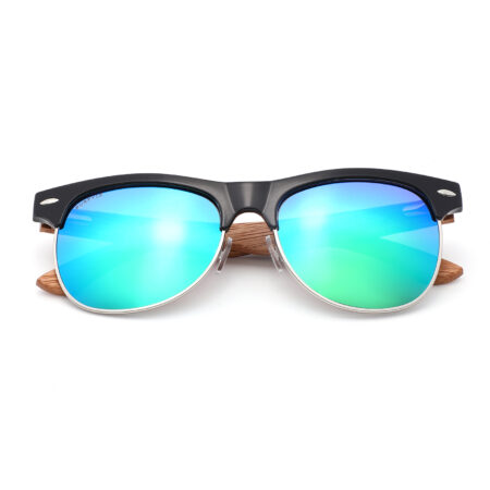 Purpyle Avalon 1503M-1 WFR Classic Polarized Mirrored Sunglasses Blue 4