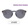 Purpyle Riverside 312-1 WFR Classic Round Tinted Sunglasses Black 2