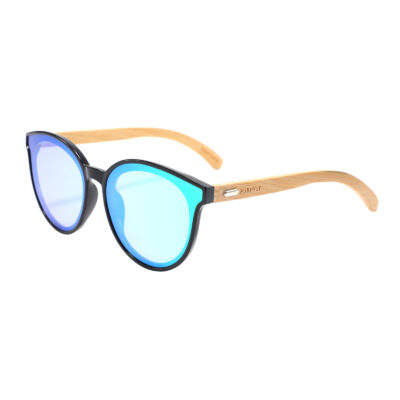 Hermosa 314M-1 Classic Round Tinted Sunglasses Blue