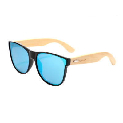 Imperial 315M-3 Oversized Rectangular Mirrored Sunglasses Blue