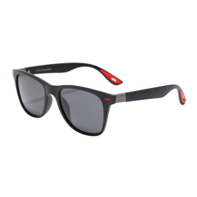 Montclair 1698-1 Classic Polarized Tinted Sunglasses Dark Gray