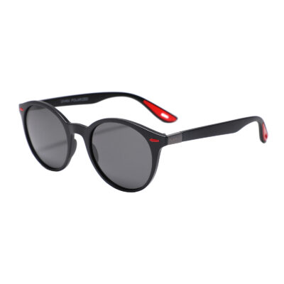 Bronx 1699-1 Classic Polarized Tinted Sunglasses Dark Gray