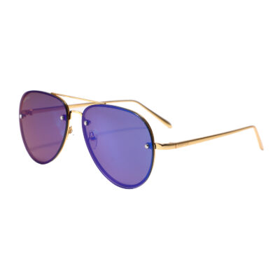 Paradise 2204M-4 Aviator Mirrored Sunglasses Blue