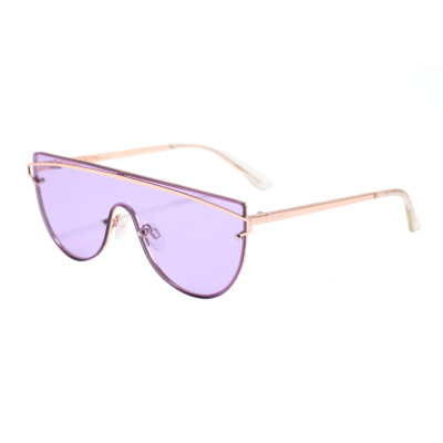 Seaside 3485-7 Shield Tinted Sunglasses Purple