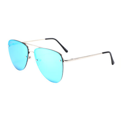 Richmond 3498M-4 Aviator Mirrored Sunglasses Blue