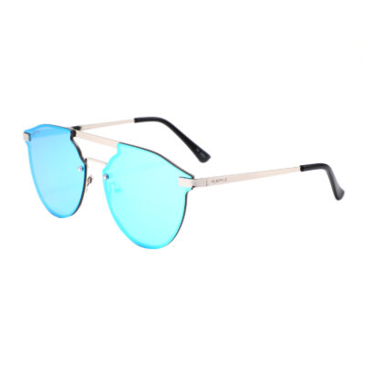 Richmond 3589M-4 Double Bridge Aviator Mirrored Sunglasses Blue