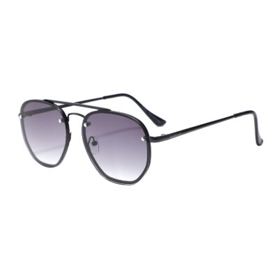 Palmdale 3645-1 Rectangular Tinted Sunglasses Gray Gradient