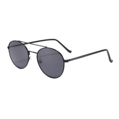 Grove St. 3652-1 Round Tinted Sunglasses Black