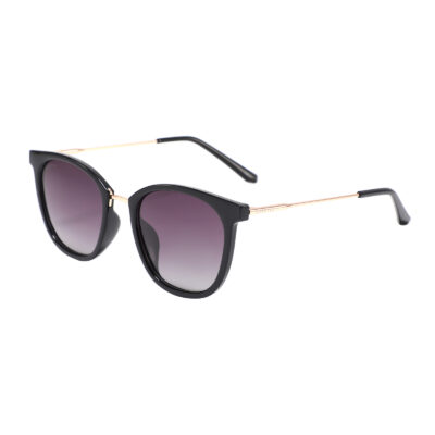 Pomona 6825-1 Classic Polarized Tinted Sunglasses Brown/ Purple Gradient