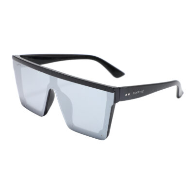 Broadway 4371M-2 Rectangular Mirrored Sunglasses Gray